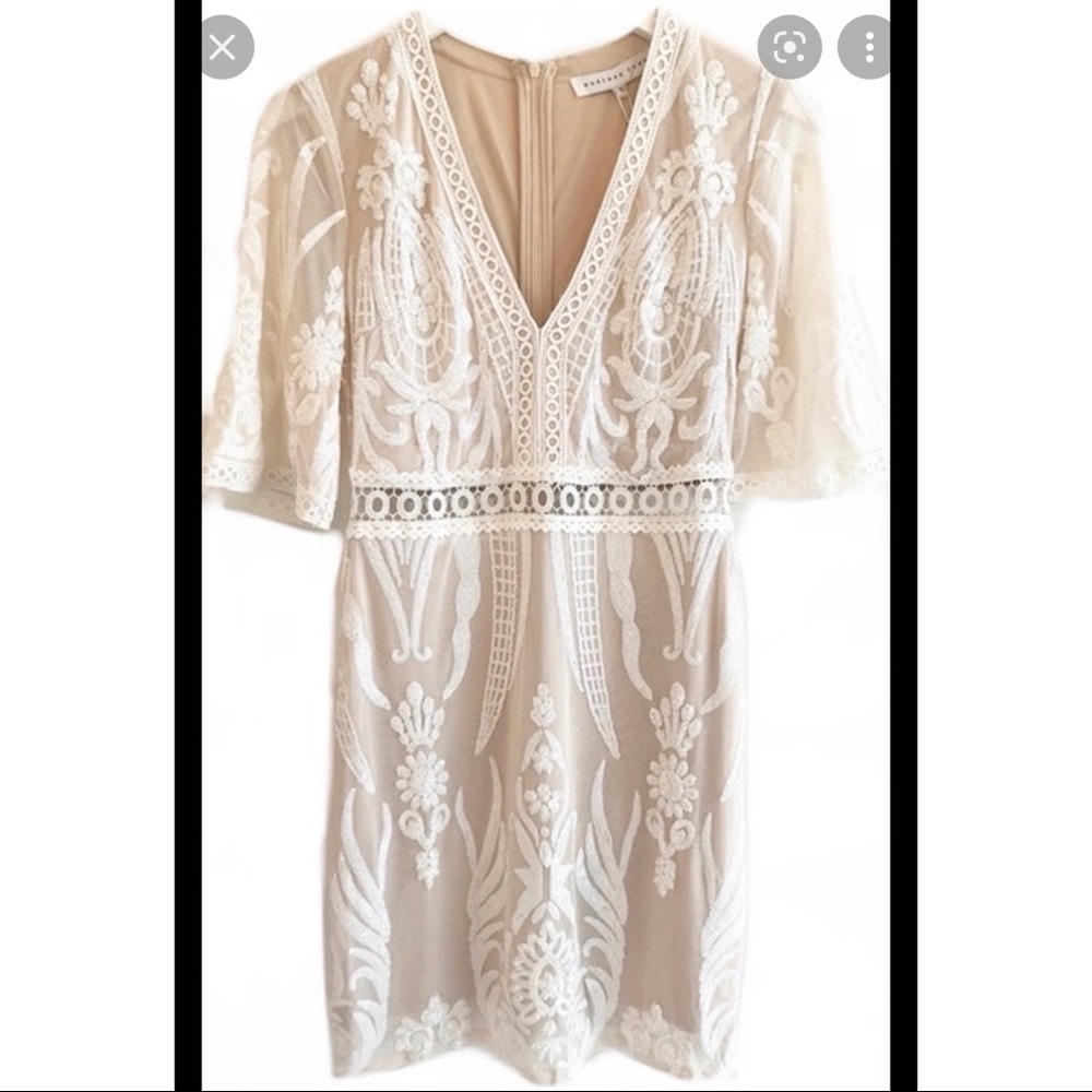 Endless Rose Beaded Broca Dress